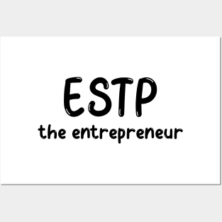 ESTP Personality Type (MBTI) Posters and Art